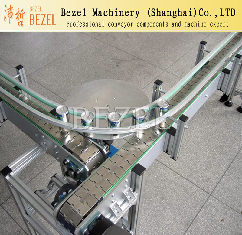 Stainless steel chain plate conveyor line
