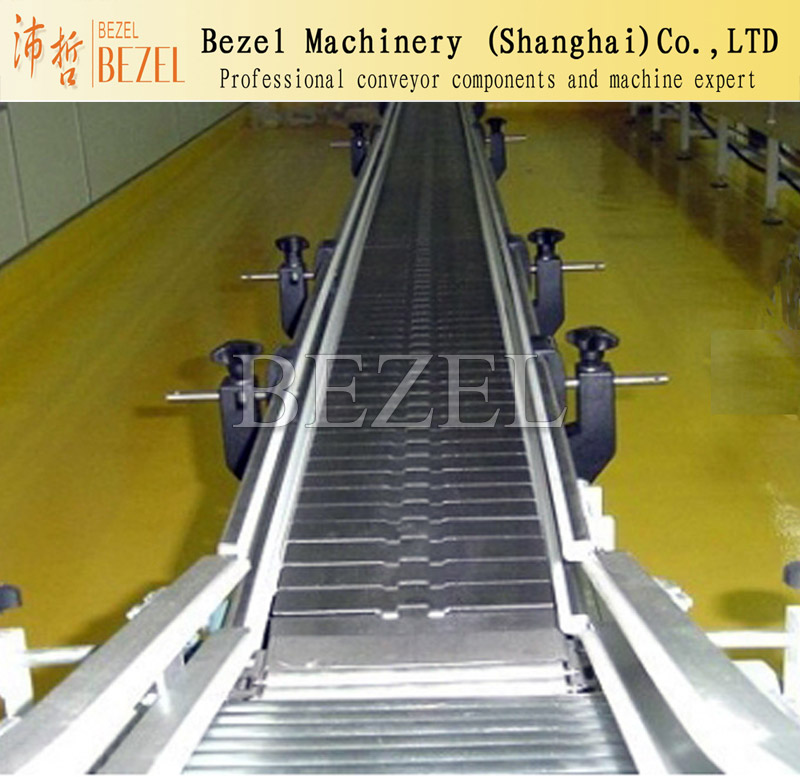 Stainless steel straight line chain plate conveyer